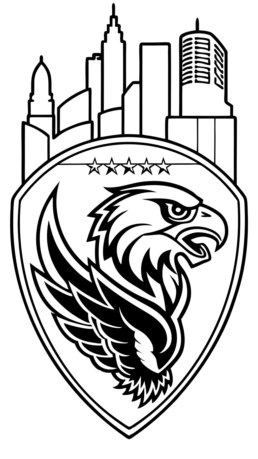 coloring pages philadelphia eagles